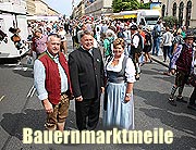 7. Bayerische Bauernmarktmeile – Bayerisch Leben mit Gast- und Landwirten am 04.09.2016 auf der Münchner Odeonsplatz und der Ludwigstraße (©Foto: Martin Schmitz)